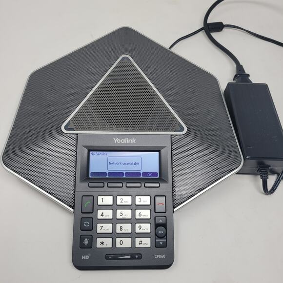 Yealink CP860 HD IP Conference Phone  Multi-User Expandable Digital Internet - Picture 1 of 4